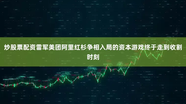 炒股票配资雷军美团阿里红杉争相入局的资本游戏终于走到收割时刻